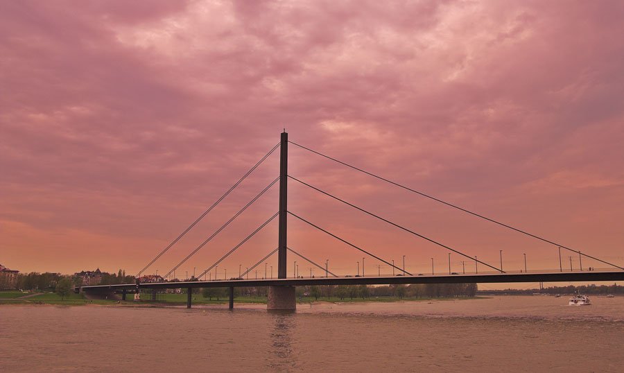 The Bridge Over The River Rhine